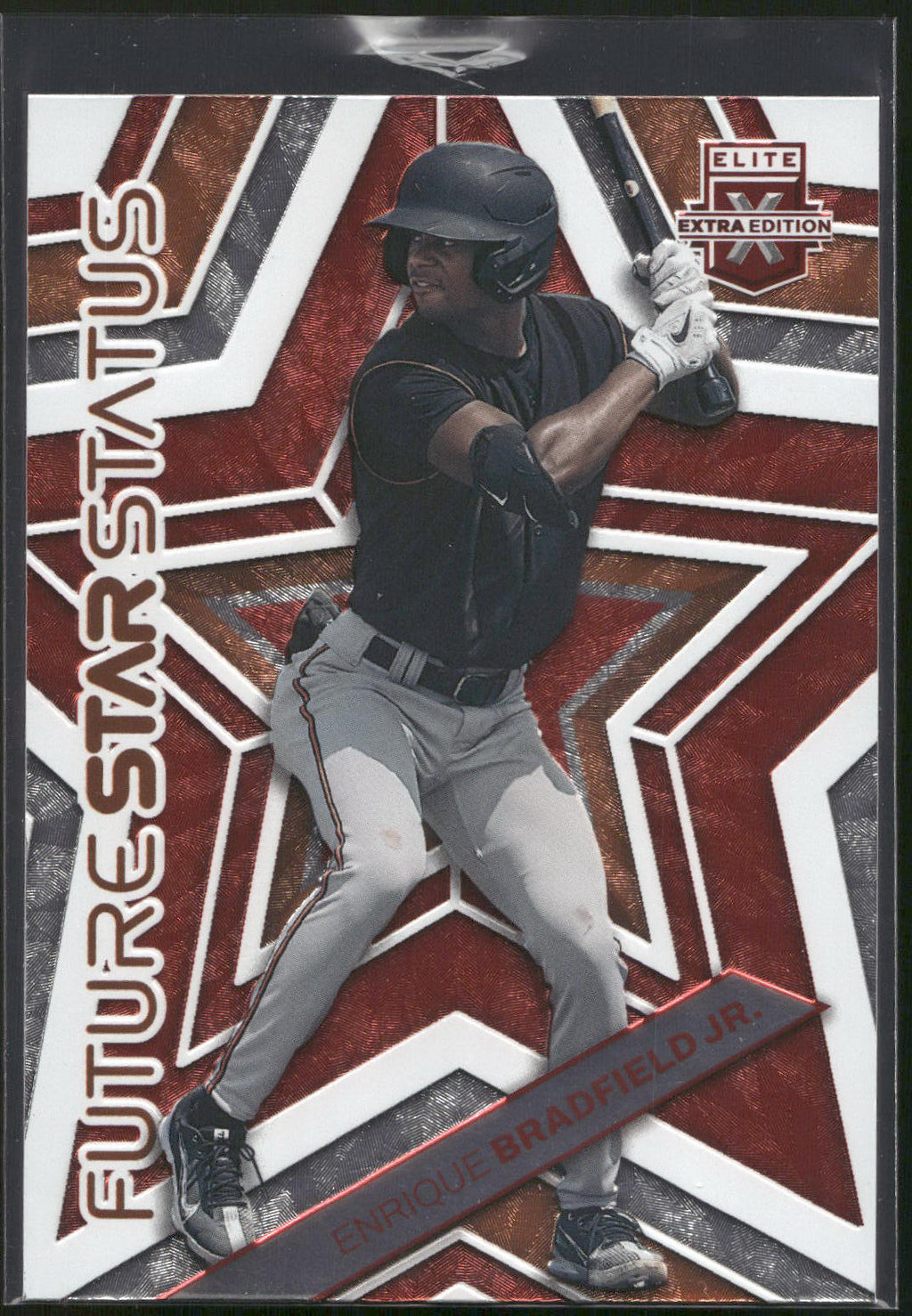 2023 Panini Elite Extra Edition #FS-17 Enrique Bradfield Jr. Future Star Status