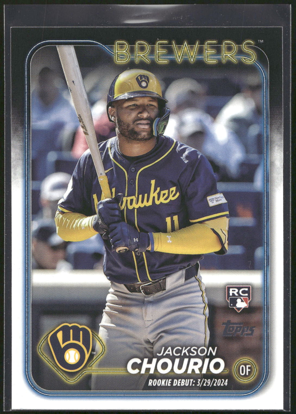 2024 Topps Update #US155 Jackson Chourio