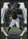 2023 Panini Select #142 Nick Gonzales White Prizm #/149