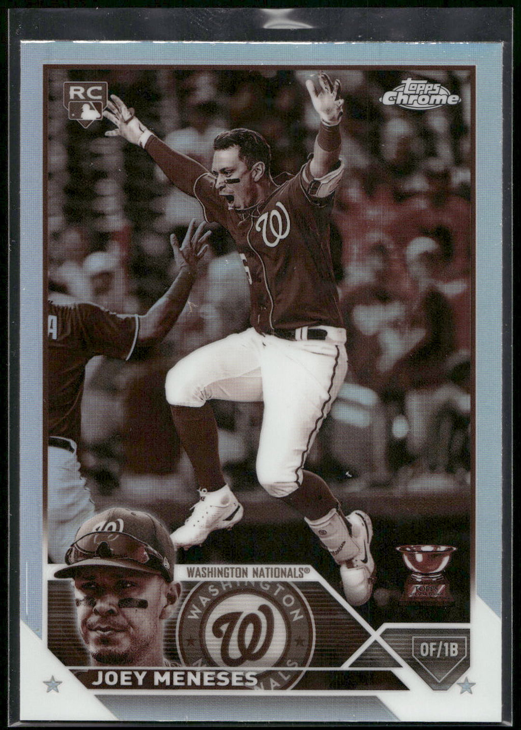 2023 Topps Chrome #60 Joey Meneses Sepia Refractors