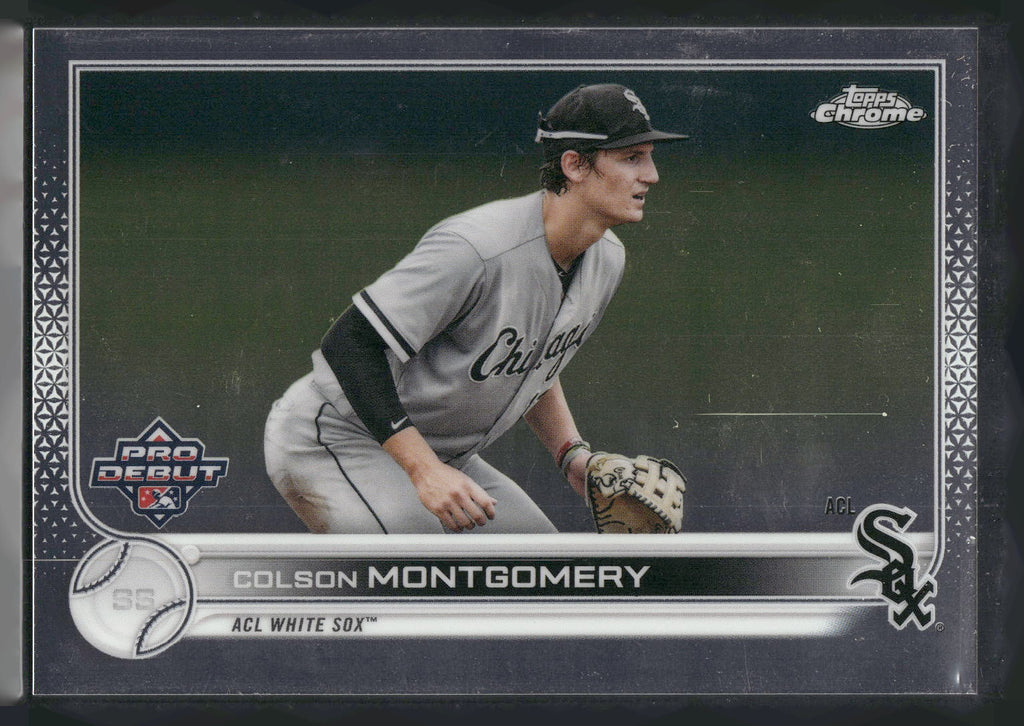 2022 Topps Pro Debut #PDC-185 Colson Montgomery Chrome