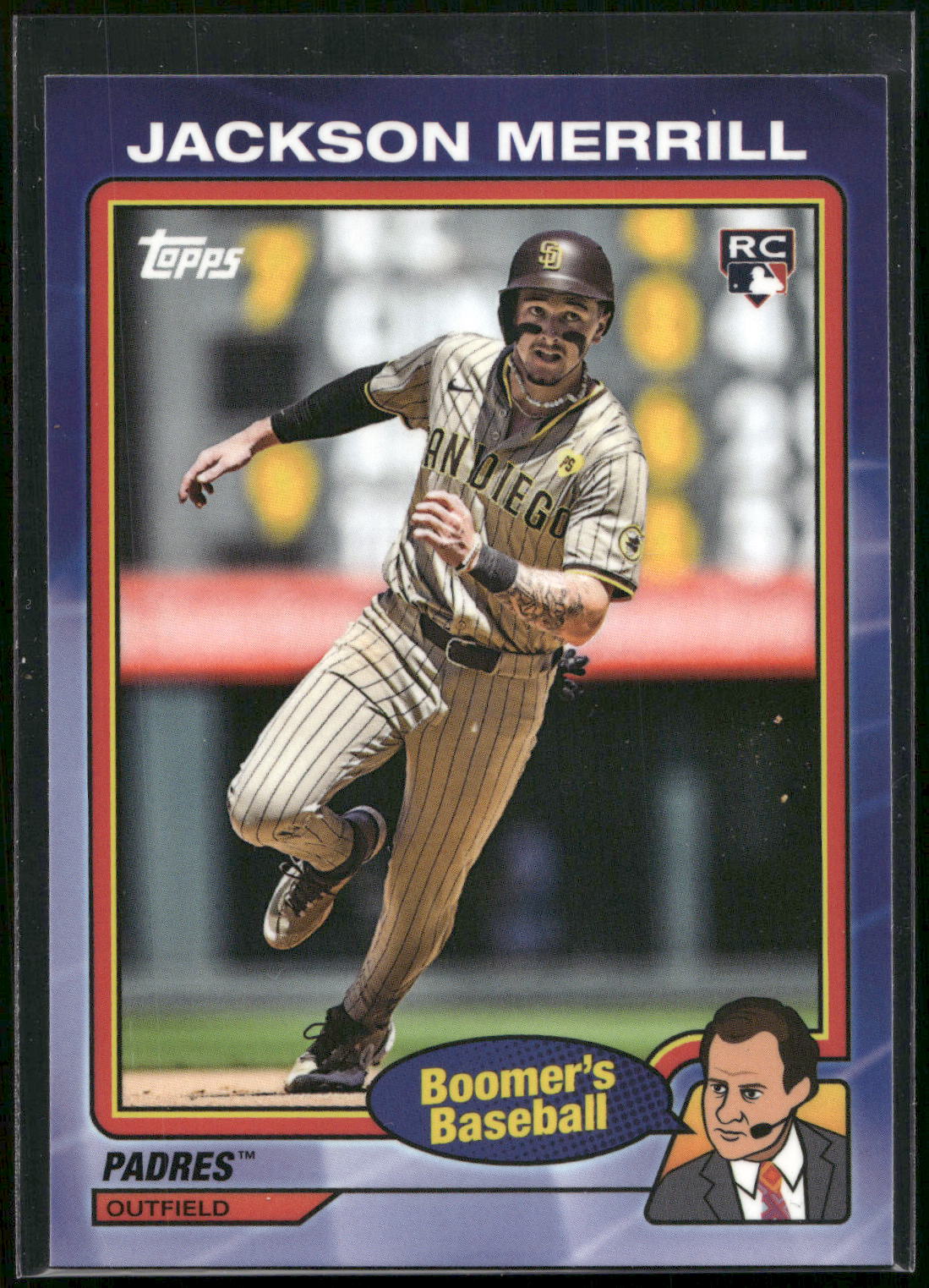 2024 Topps x Chris Berman: Boomer's Baseball #16 Jackson Merrill