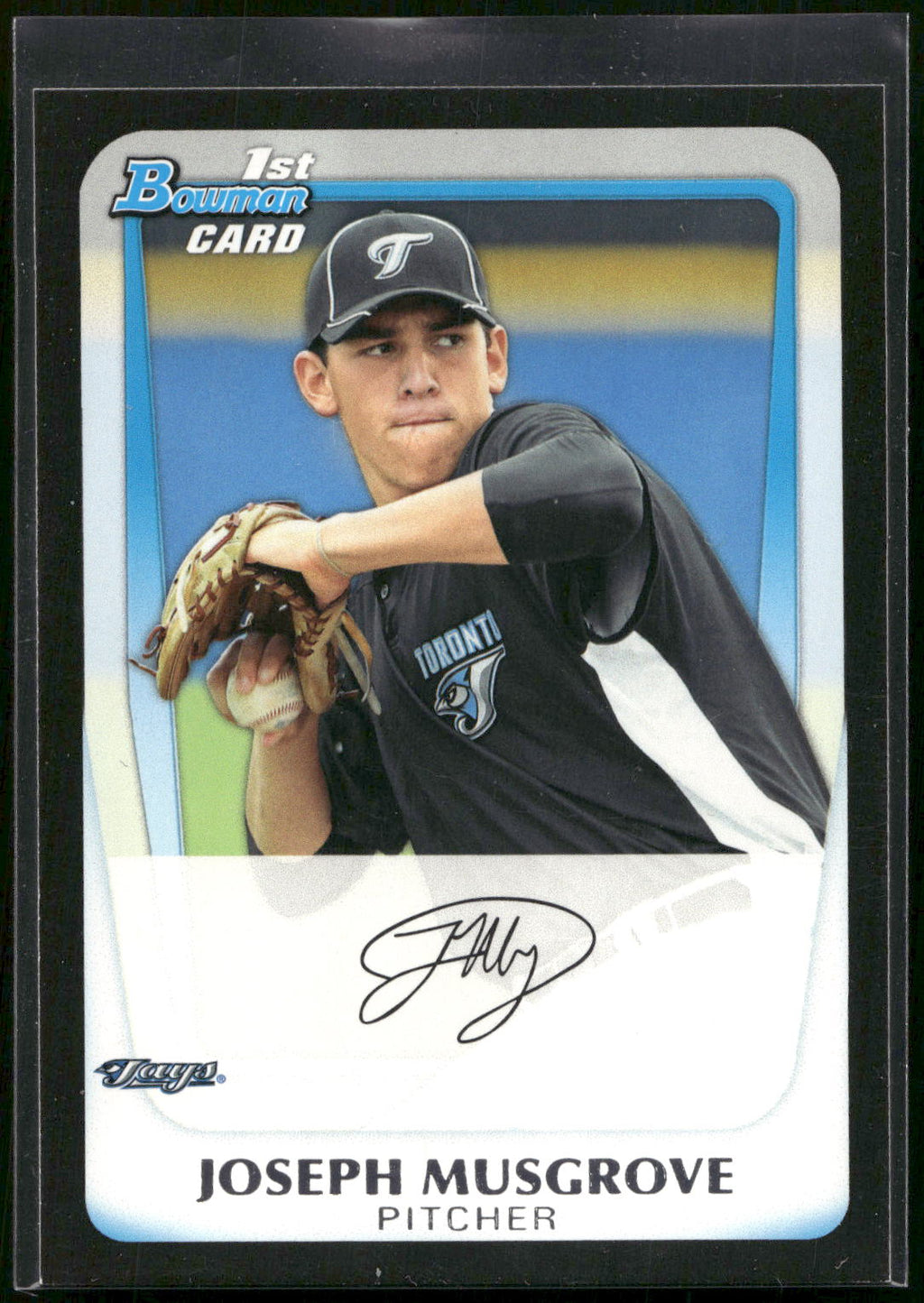 2011 Bowman Draft Picks & Prospects #BDPP62 Joseph Musgrove Prospects