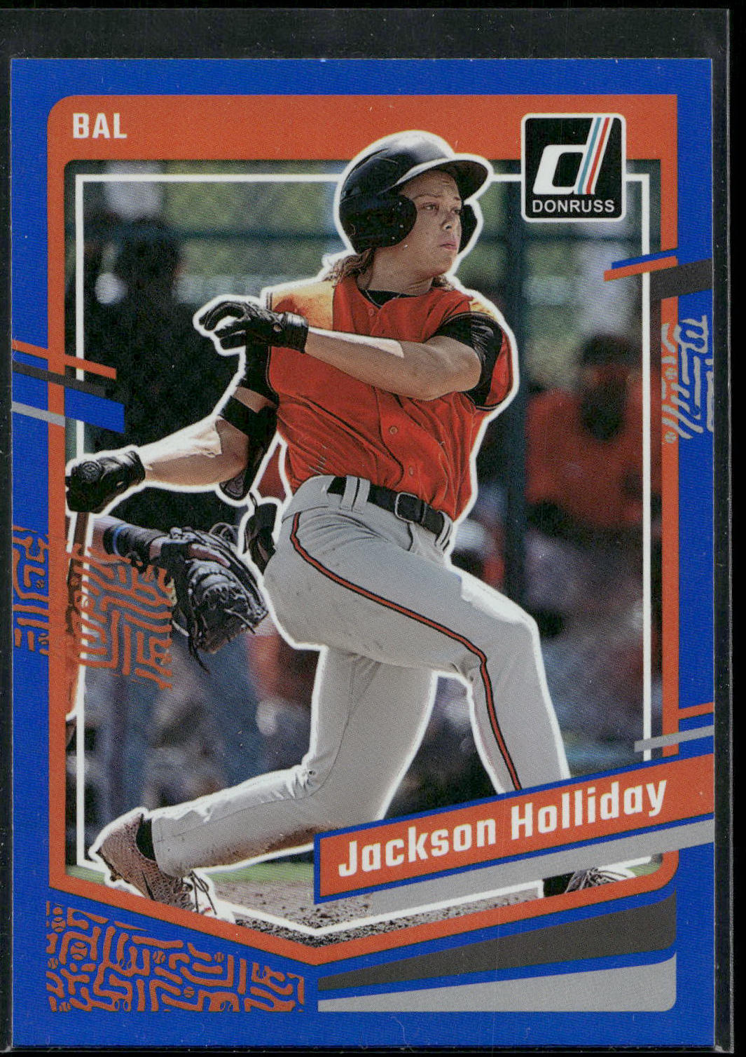 2023 Donruss #93 Jackson Holliday Holo Blue