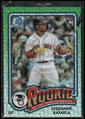 2024 Bowman #ROY-5 Ceddanne Rafaela Rookie of the Year Favorites Mojo Refractors