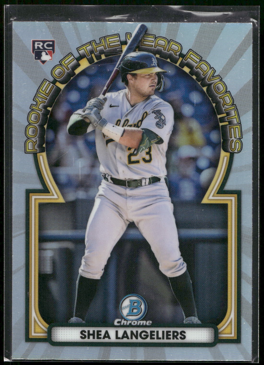 2023 Bowman #ROYF-10 Shea Langeliers Rookie of the Year Favorites