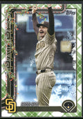 2025 Topps Holiday #H77 Dylan Cease Green Holiday Plaid