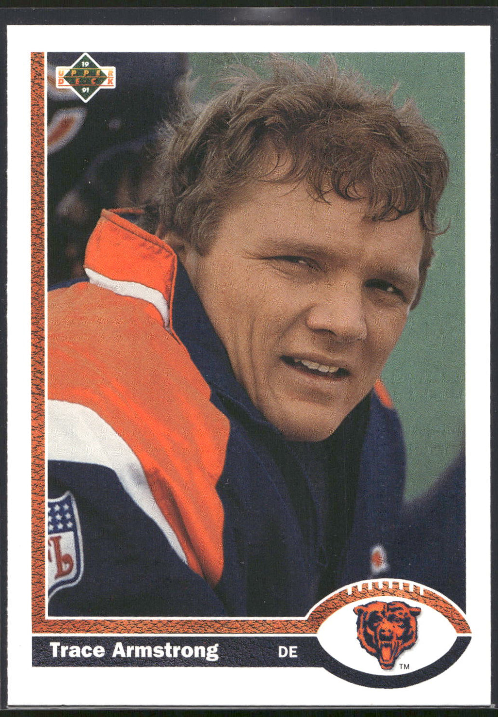 1991 Upper Deck #342c Trace Armstrong
