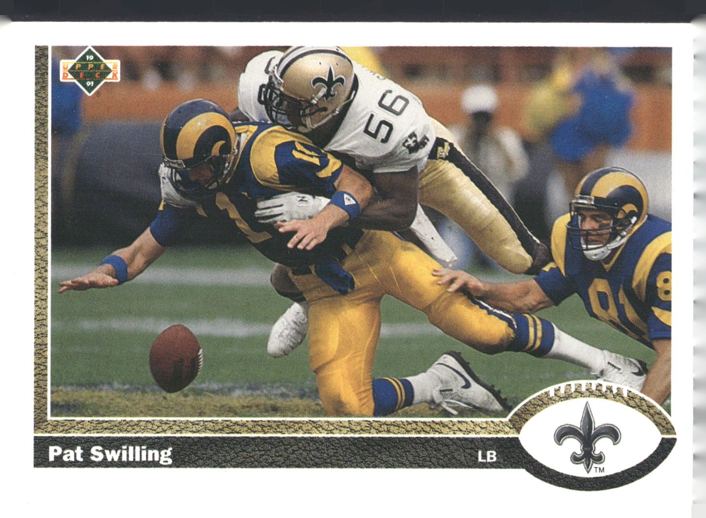 1991 Upper Deck #246 Pat Swilling