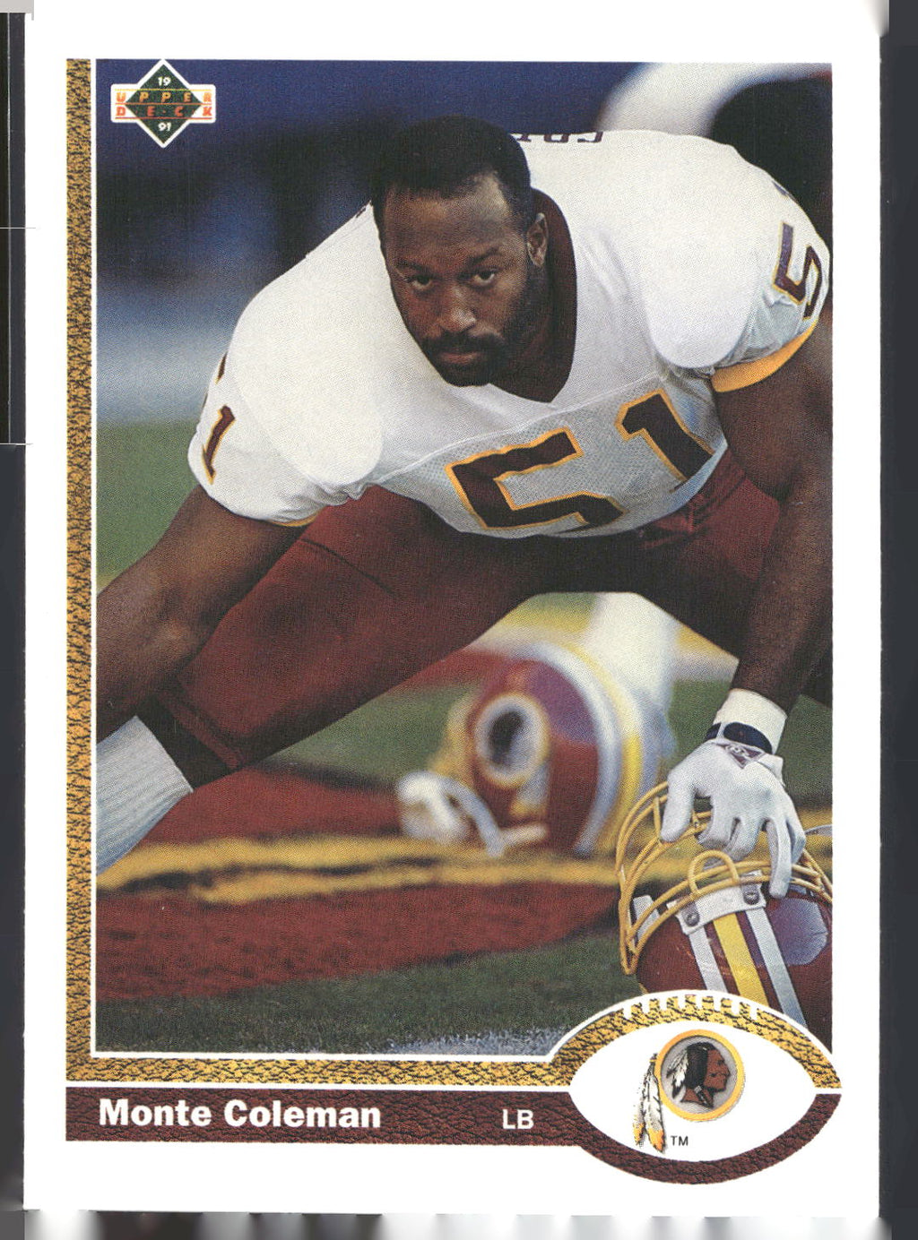 1991 Upper Deck #440 Monte Coleman