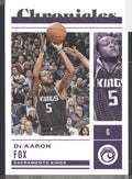 2022-23 Panini Chronicles #1 De'Aaron Fox