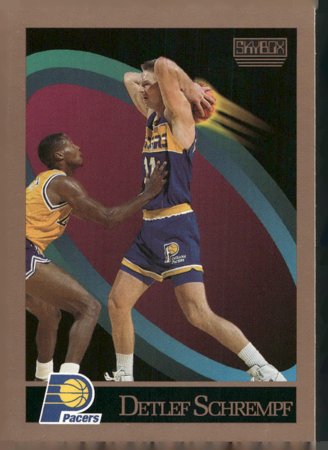 1990-91 SkyBox #121 Detlef Schrempf
