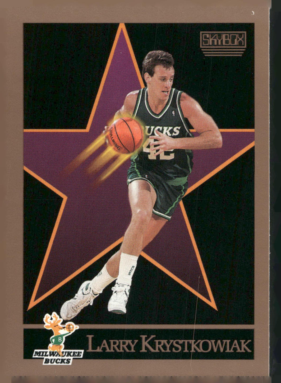 1990-91 SkyBox #160 Larry Krystkowiak