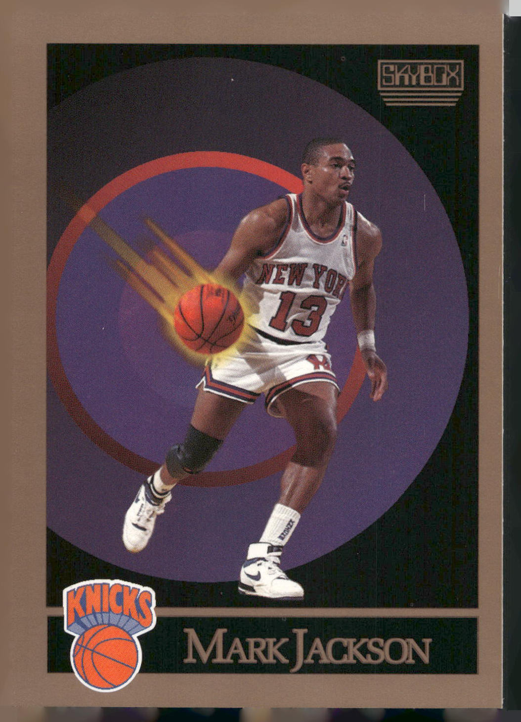 1990-91 SkyBox #189 Mark Jackson
