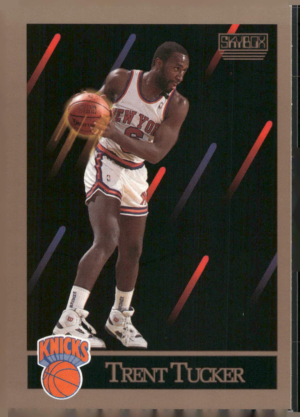 1990-91 SkyBox #193 Trent Tucker