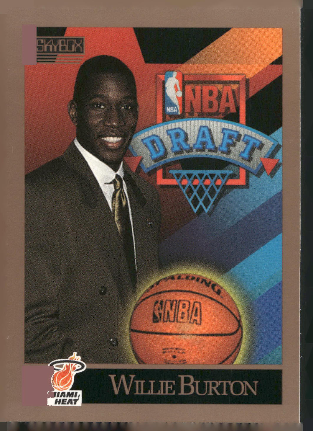 1990-91 SkyBox #360 Willie Burton