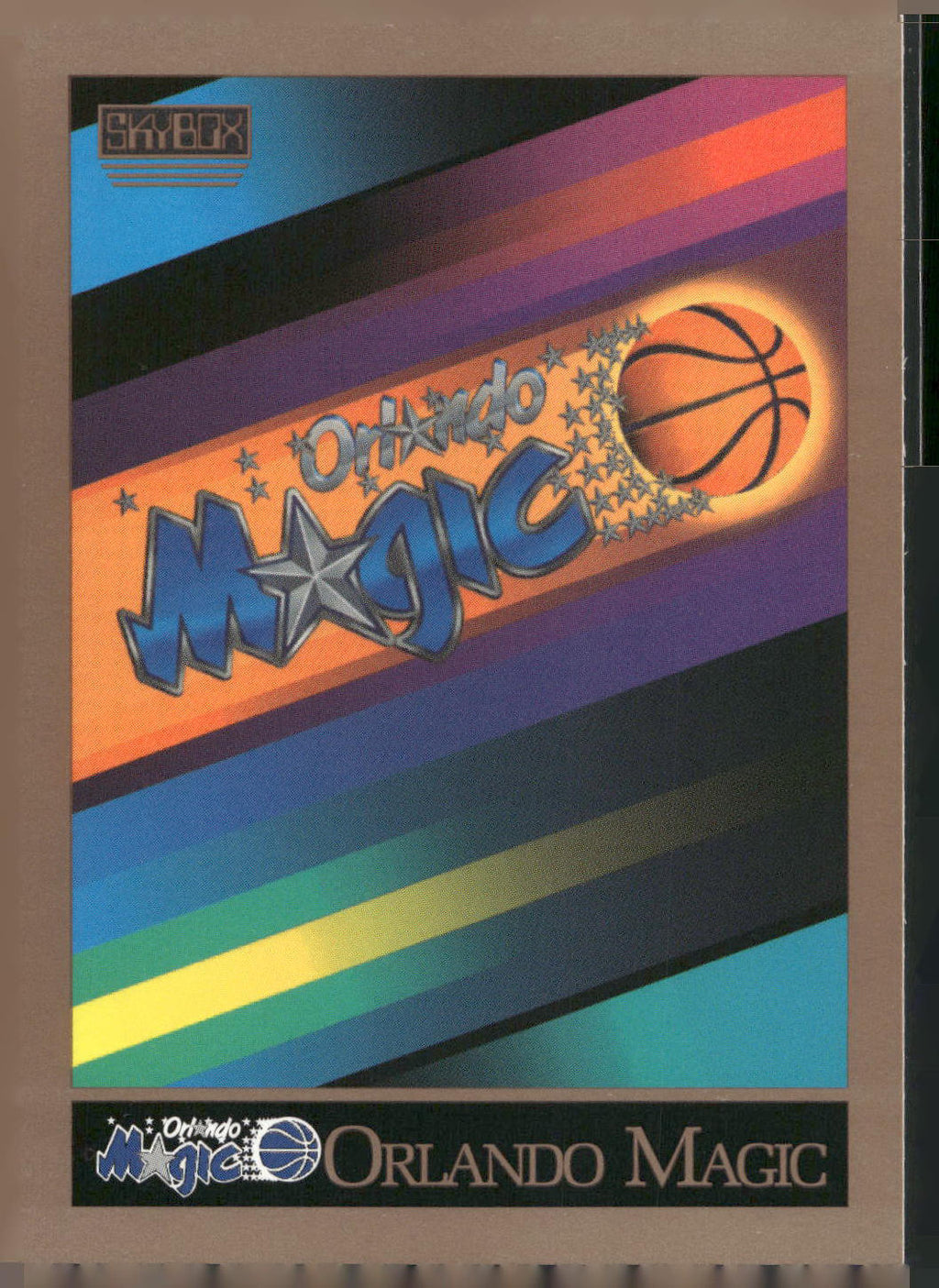 1990-91 SkyBox #346 Orlando Magic Logo/Checklist CL