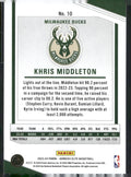2023-24 Donruss Elite #10 Khris Middleton Orange