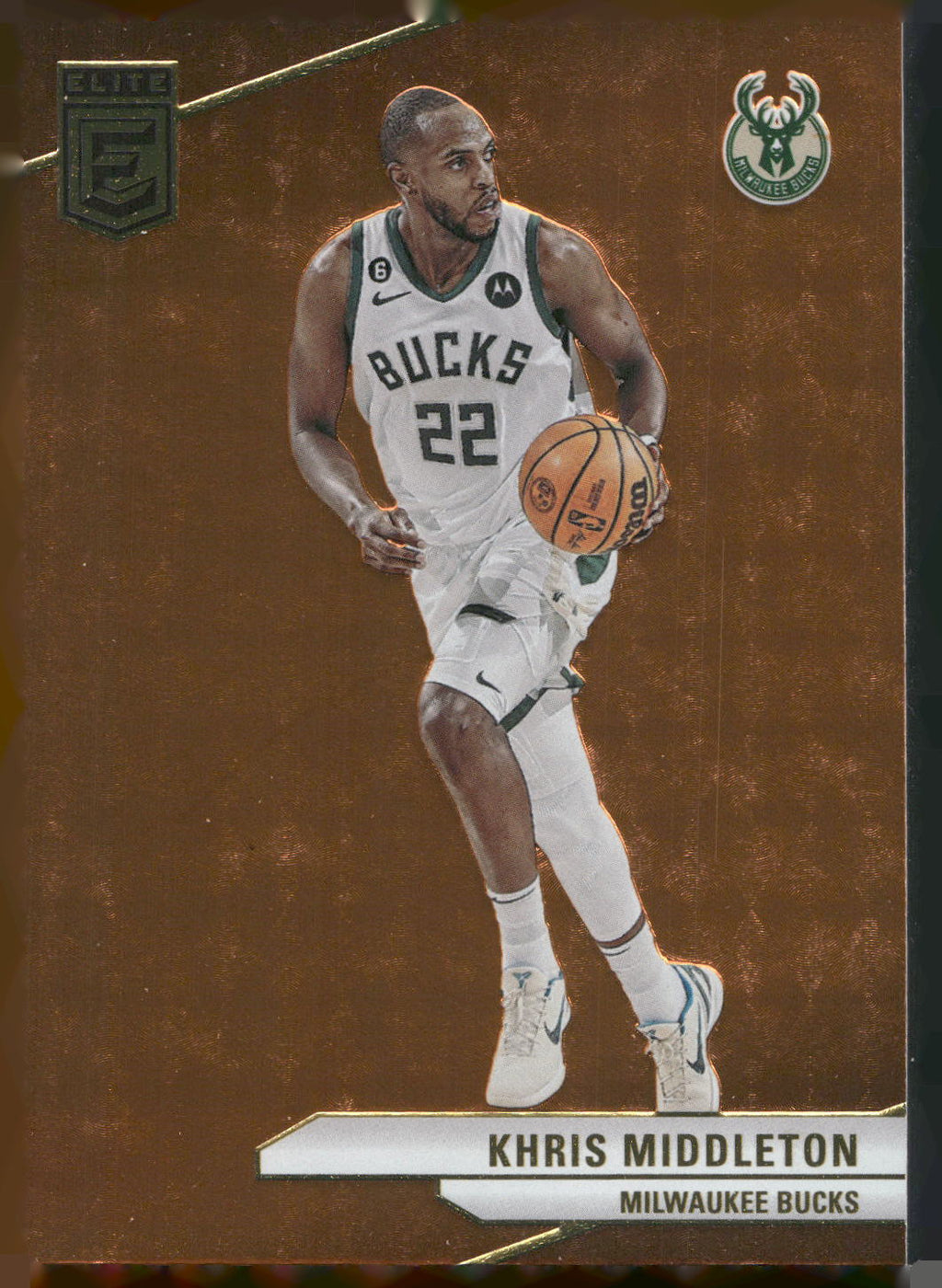 2023-24 Donruss Elite #10 Khris Middleton Orange