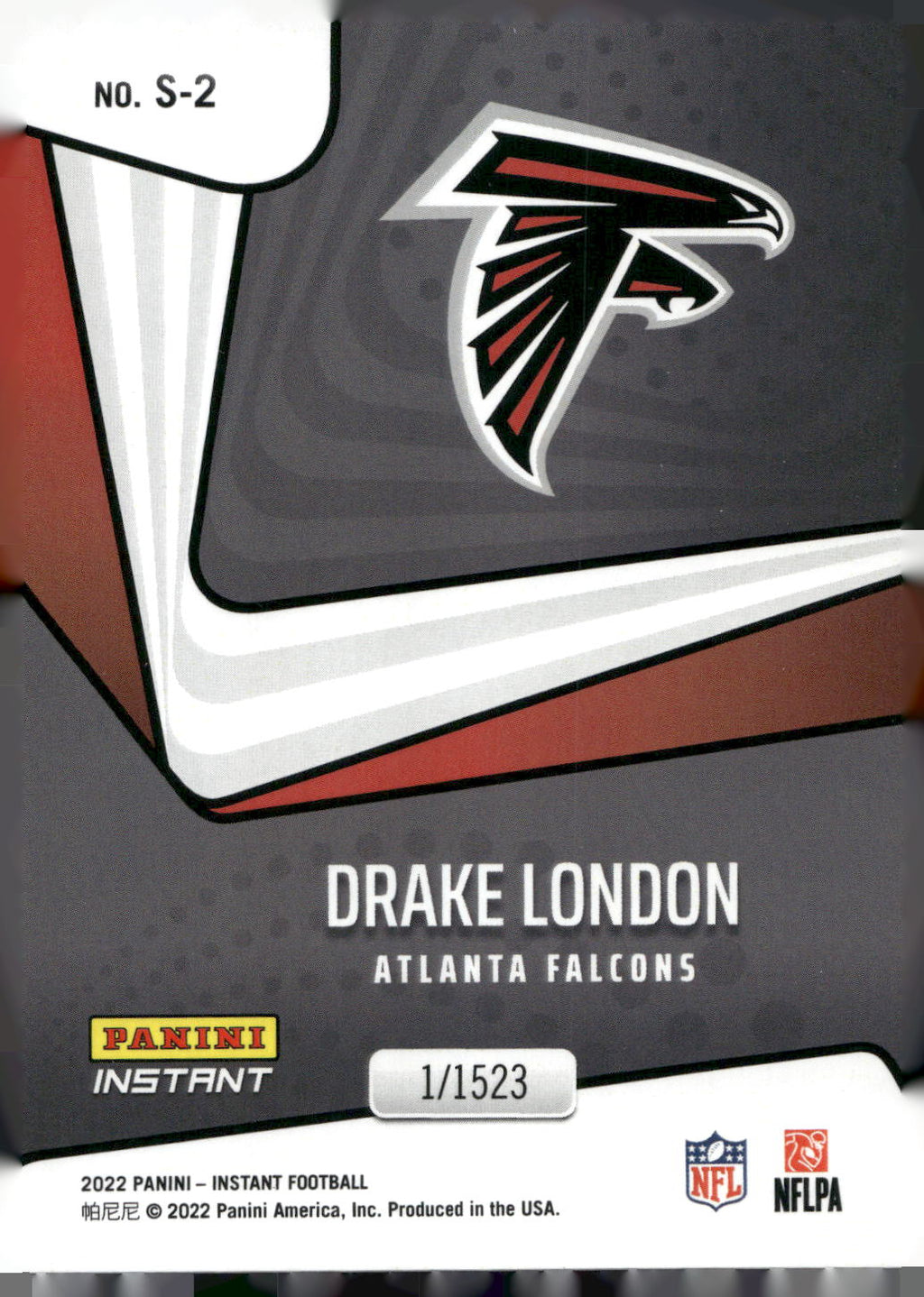 2022 Panini Instant Supernova #S-2 Drake London