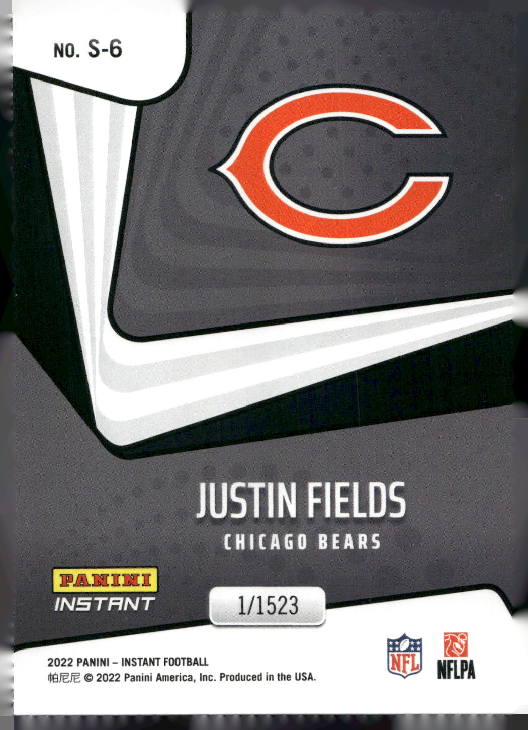 2022 Panini Instant Supernova #S-6 Justin Fields