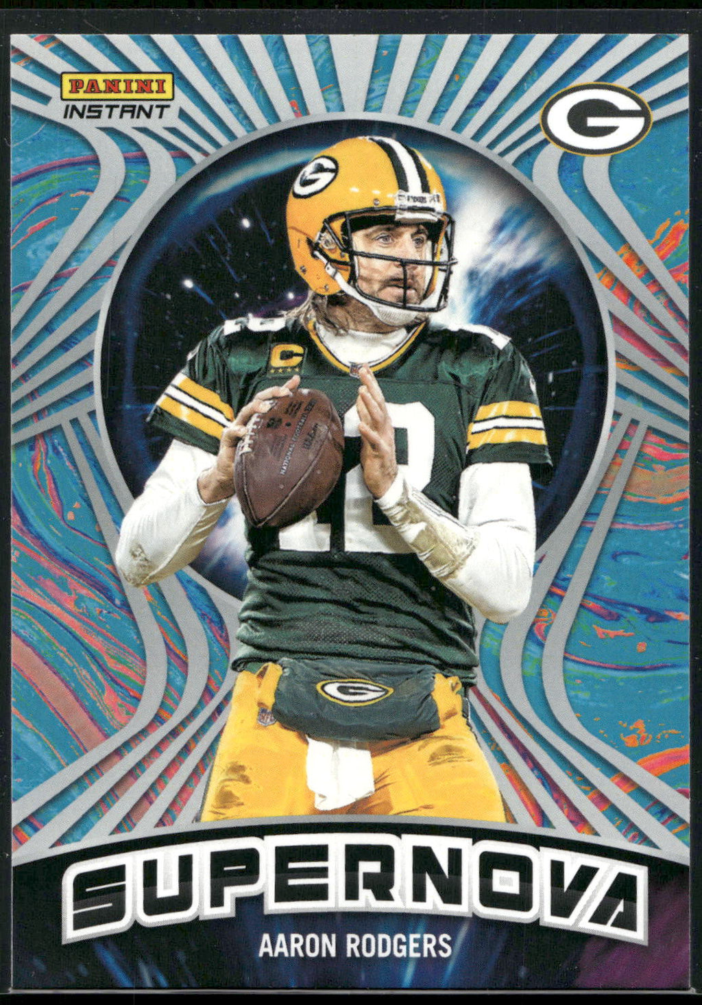 2022 Panini Instant Supernova #S-9 Aaron Rodgers