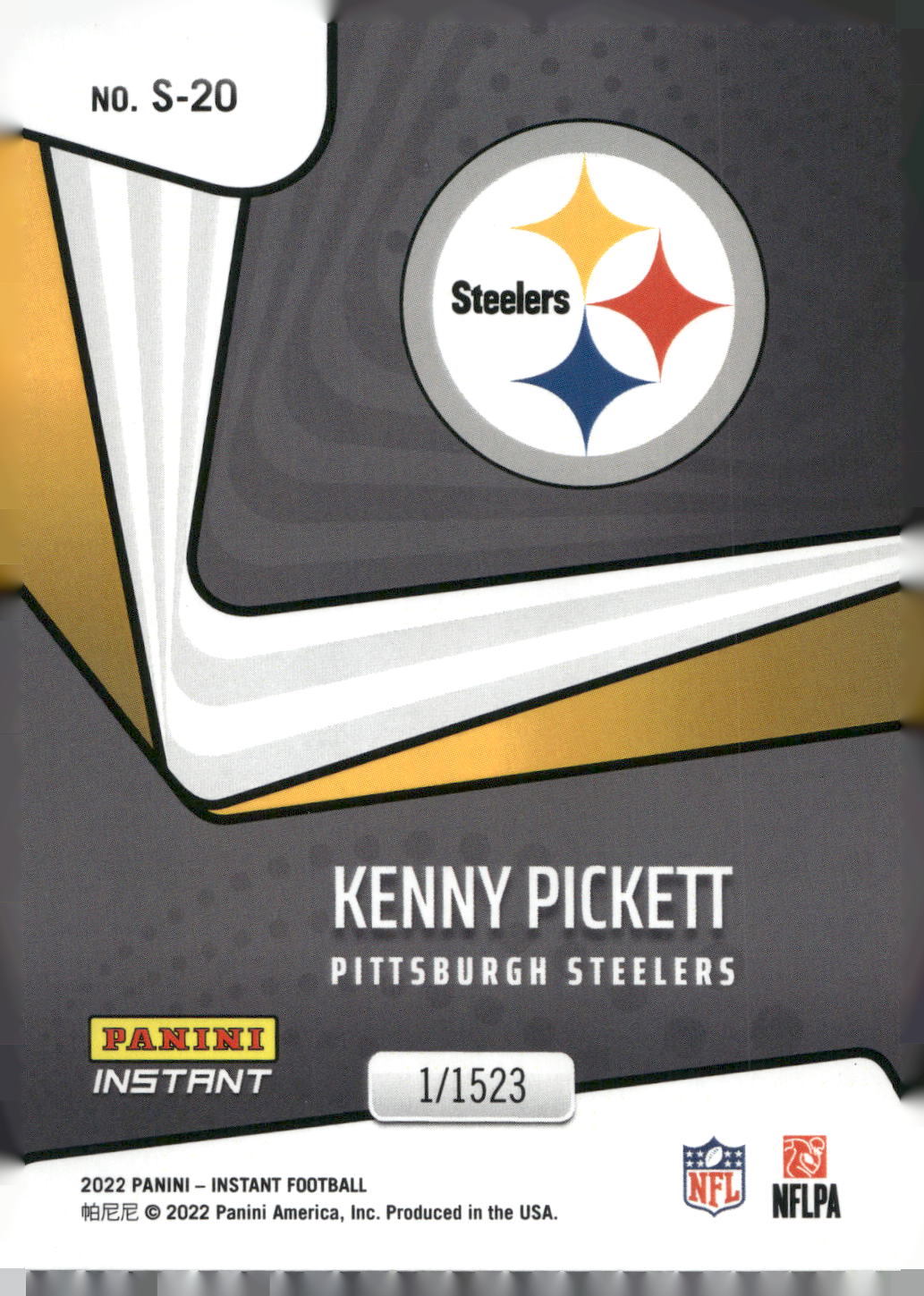 2022 Panini Instant Supernova #S-20 Kenny Pickett