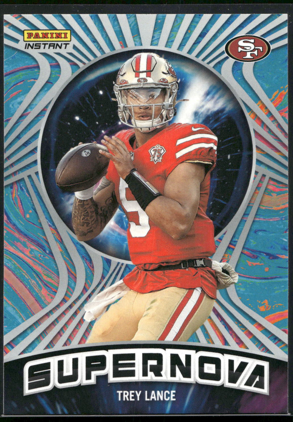 2022 Panini Instant Supernova #S-21 Trey Lance