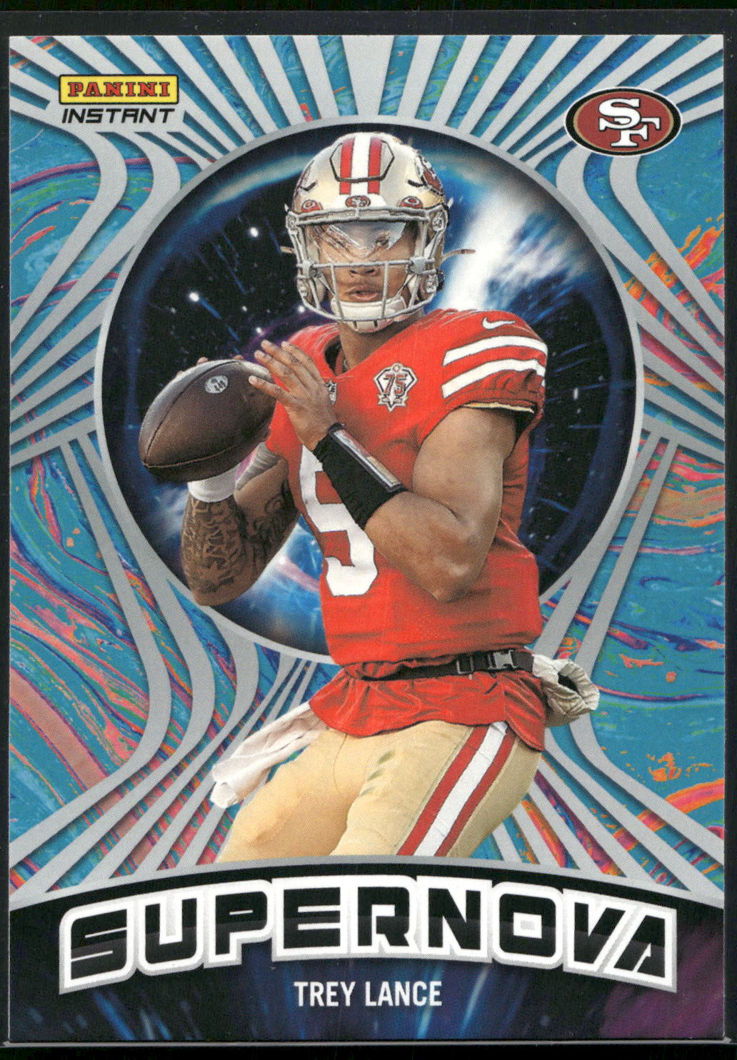 2022 Panini Instant Supernova #S-21 Trey Lance