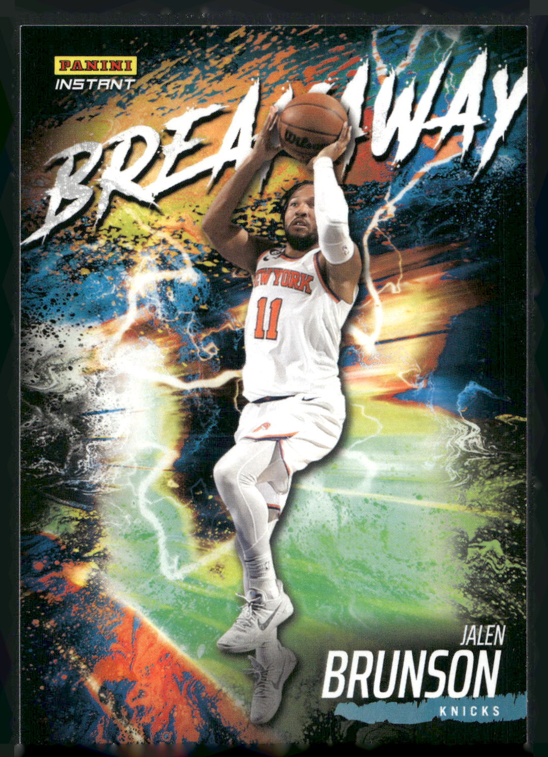 2022-23 Panini Instant NBA Breakaway #B3 Jalen Brunson