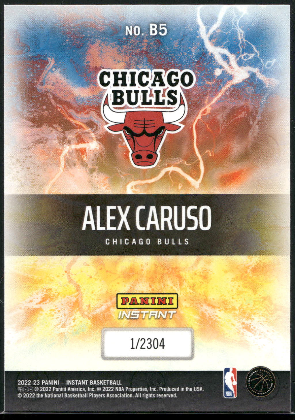 2022-23 Panini Instant NBA Breakaway #B5 Alex Caruso