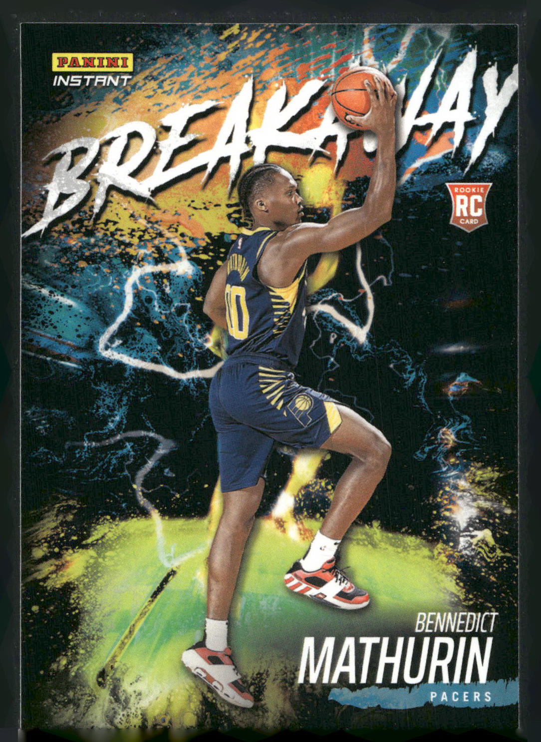 2022-23 Panini Instant NBA Breakaway #B8 Bennedict Mathurin