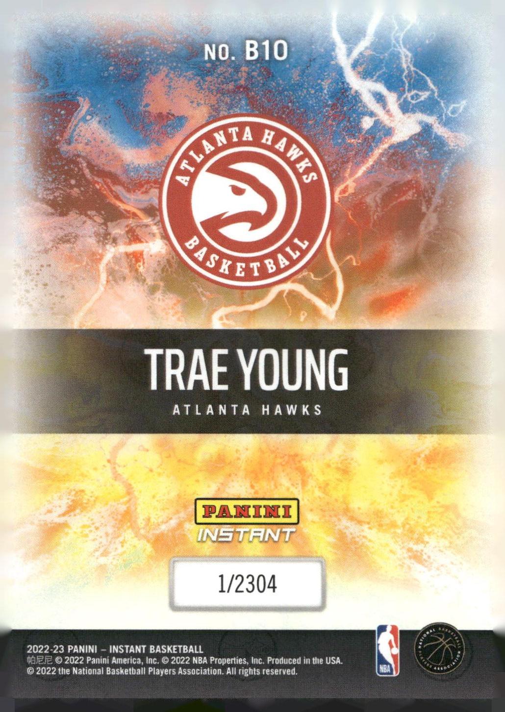2022-23 Panini Instant NBA Breakaway #B10 Trae Young