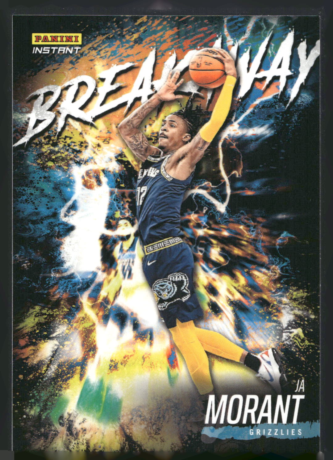 2022-23 Panini Instant NBA Breakaway #B22 Ja Morant