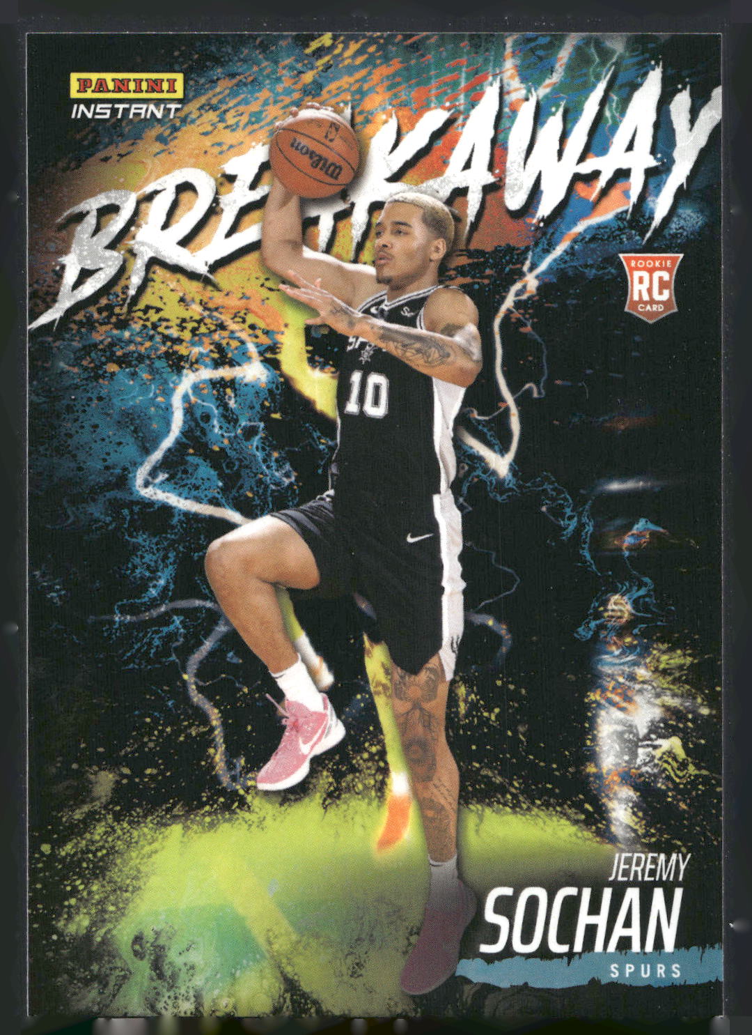 2022-23 Panini Instant NBA Breakaway #B24 Jeremy Sochan