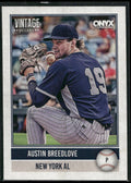 2026 Onyx Vintage Austin Breedlove New York Yankees Prospect Card #OV-ANFI