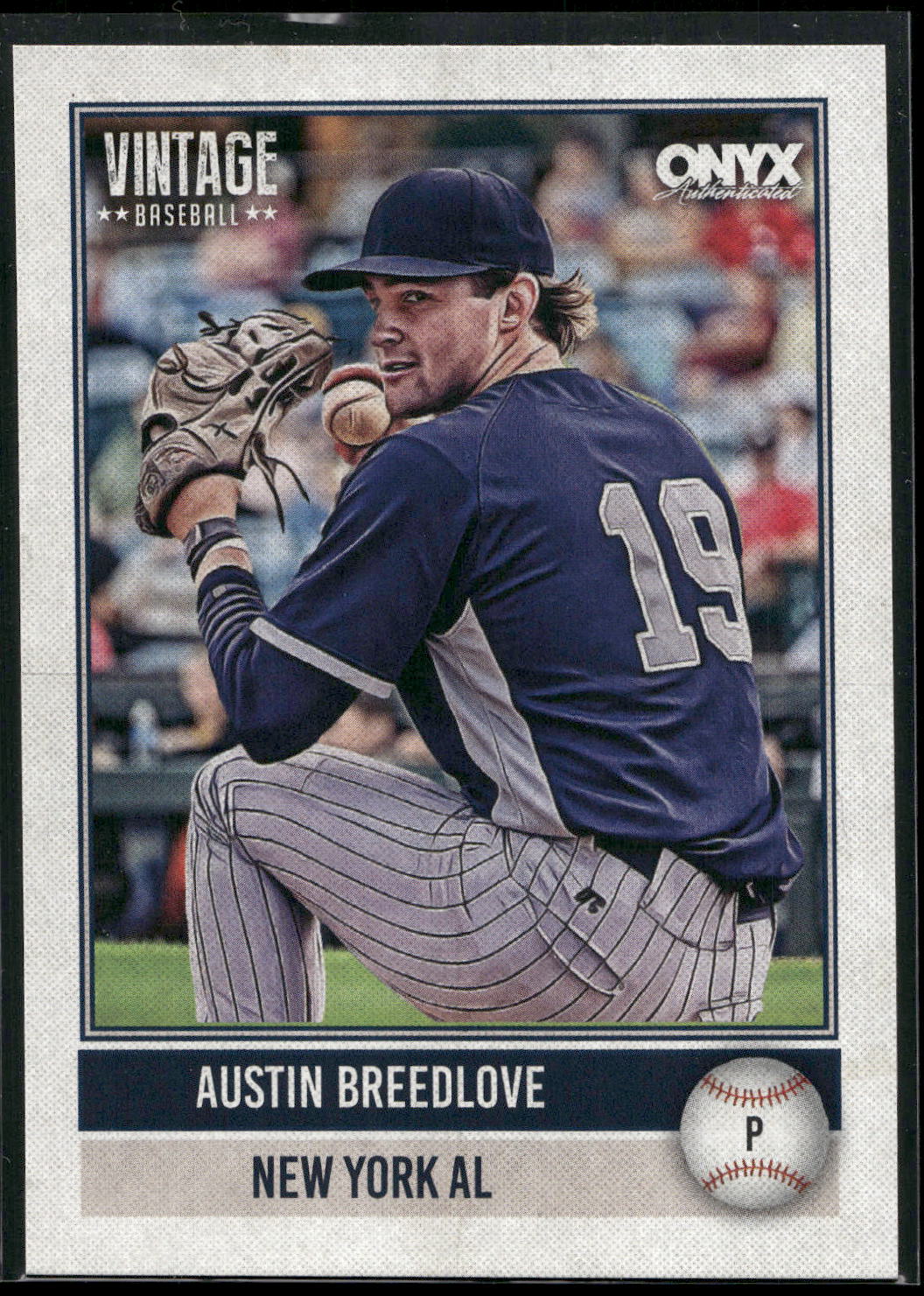 2026 Onyx Vintage Austin Breedlove New York Yankees Prospect Card #OV-ANFI