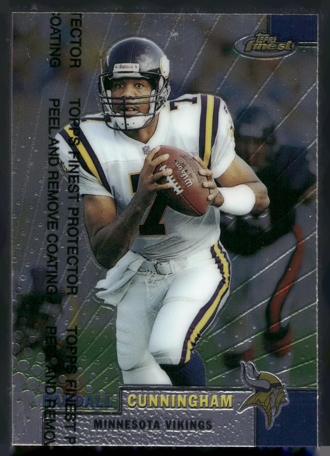 1999 Finest #8 Randall Cunningham