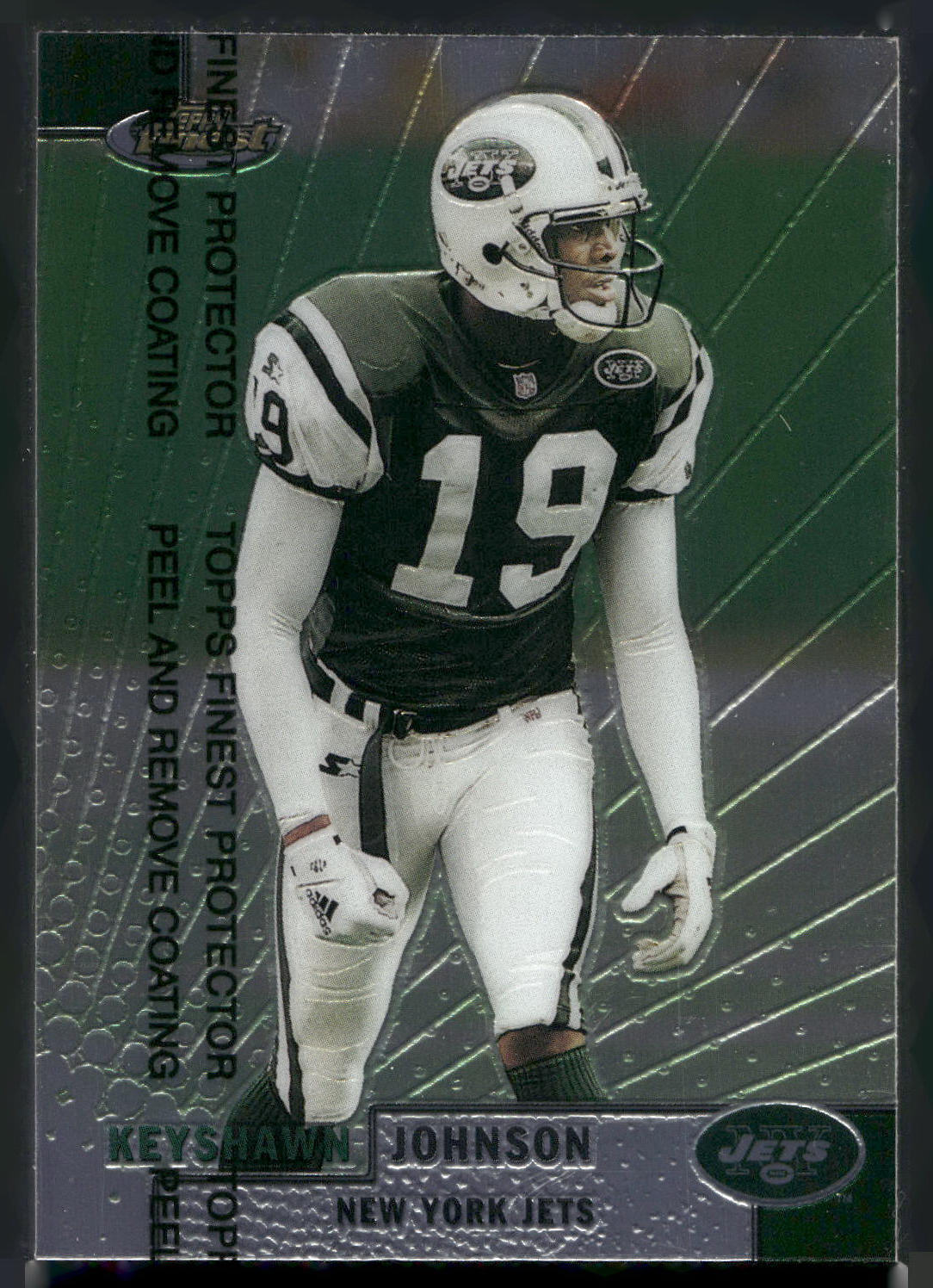 1999 Finest #68 Keyshawn Johnson