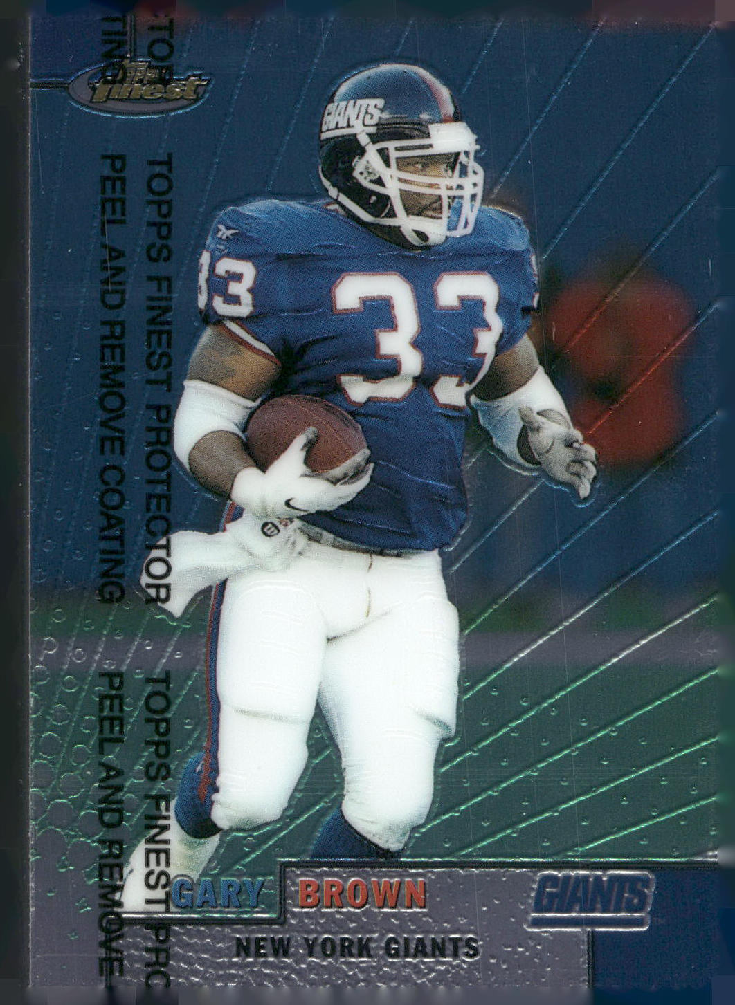 1999 Finest #77 Gary Brown