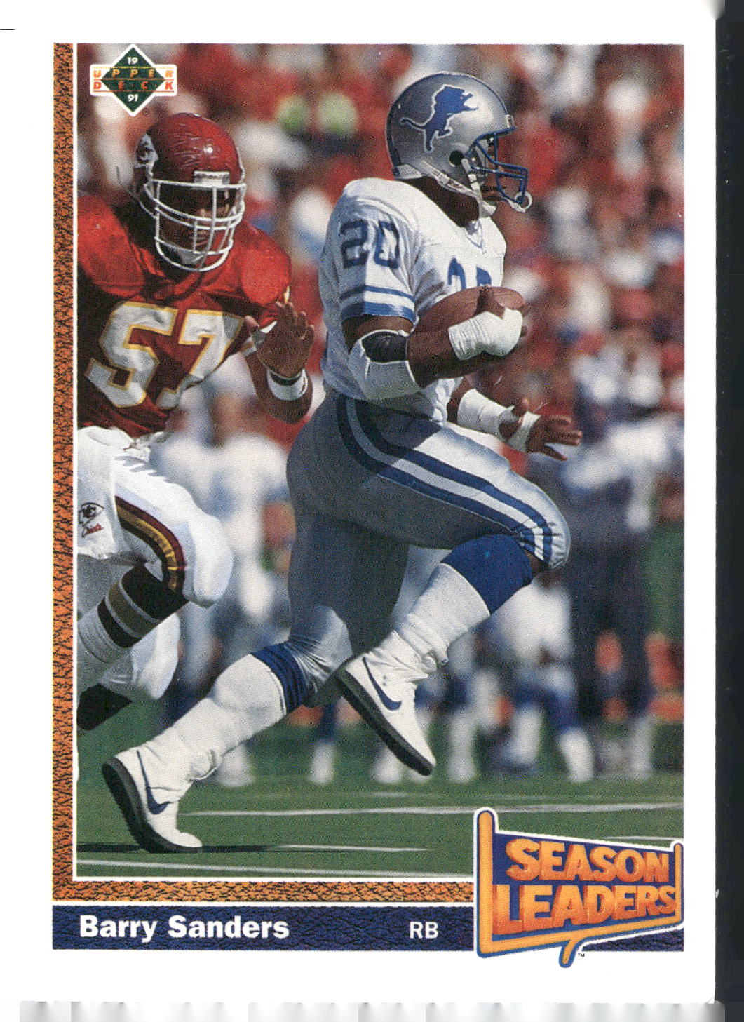 1991 Upper Deck #401 Barry Sanders