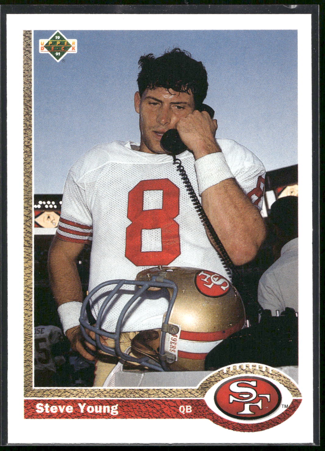 1991 Upper Deck #101 Steve Young