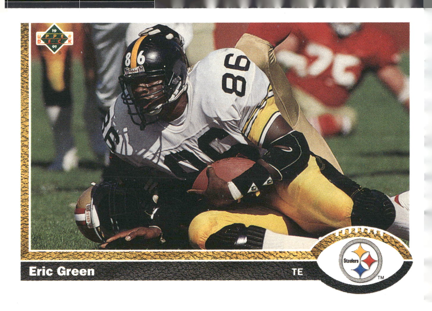 1991 Upper Deck #486 Eric Green