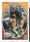 1991 Upper Deck #1 Joe Montana Football Heroes: Joe Montana