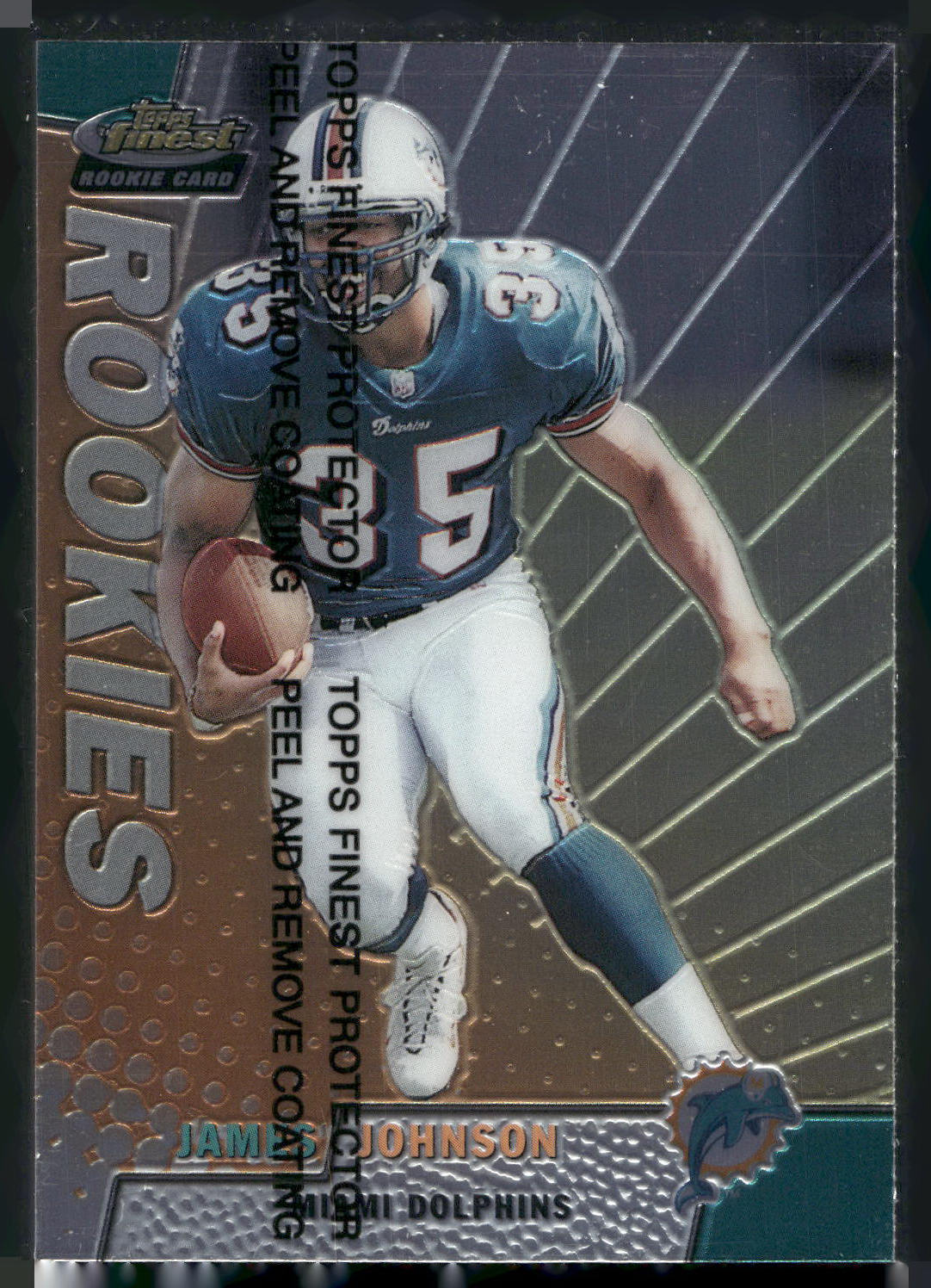 1999 Finest #156 James Johnson