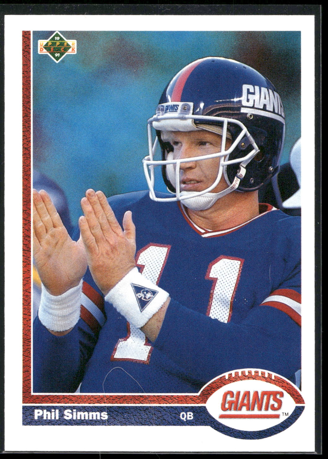 1991 Upper Deck #181 Phil Simms