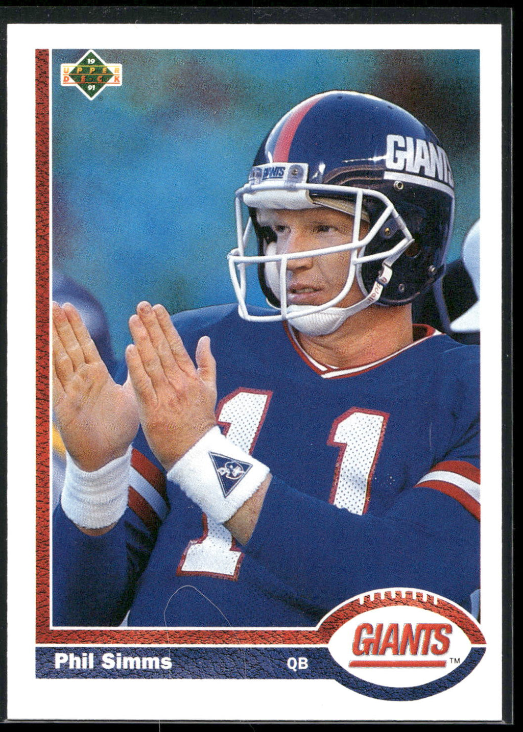 1991 Upper Deck #181 Phil Simms