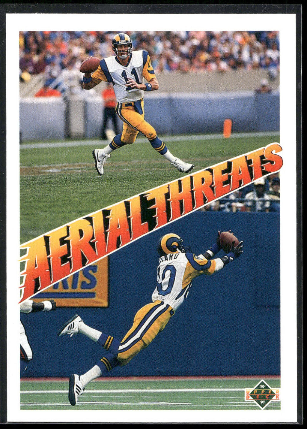 1991 Upper Deck #30 Jim Everett / Henry Ellard