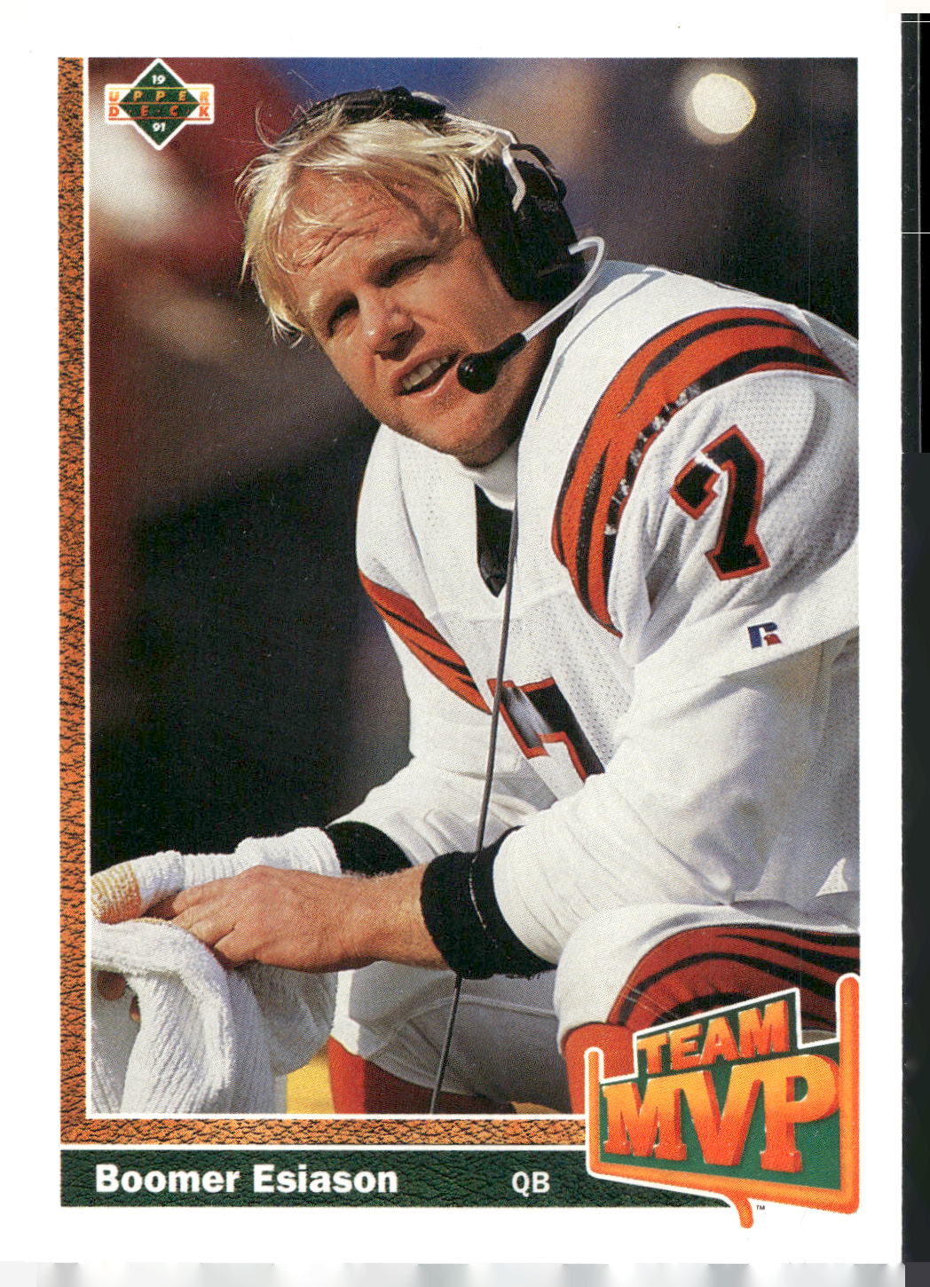 1991 Upper Deck #454 Boomer Esiason