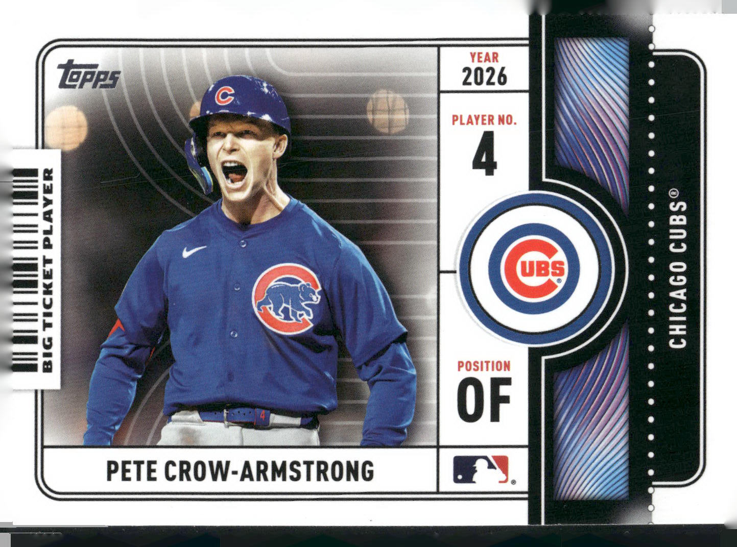 2026 Topps #BTP-13 Pete Crow-Armstrong Big Ticket Players